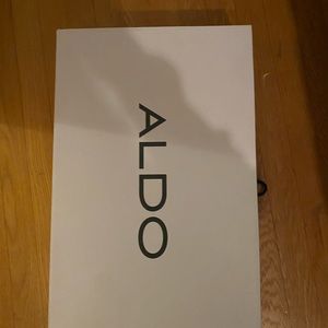 ALDO over the knee brown/grey suede boots. Chiaverini style name